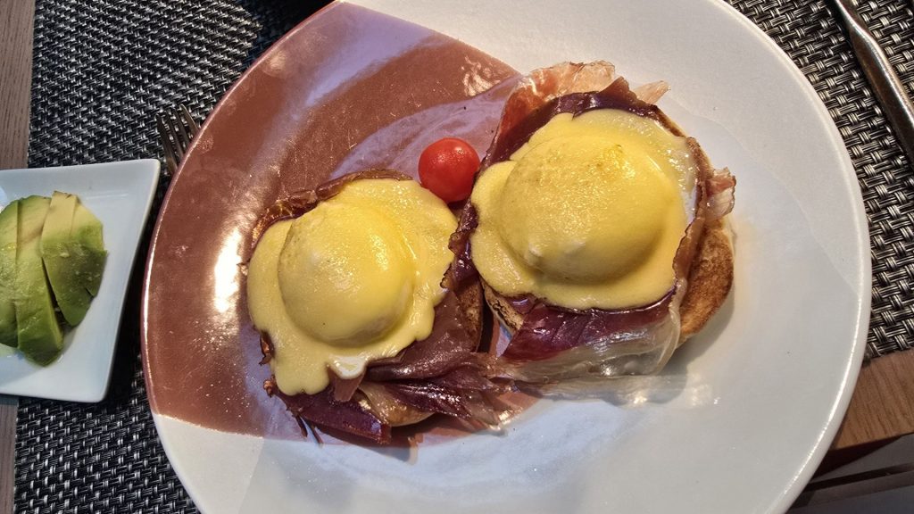 Mandarin Oriental Barcelona Eggs Benedict