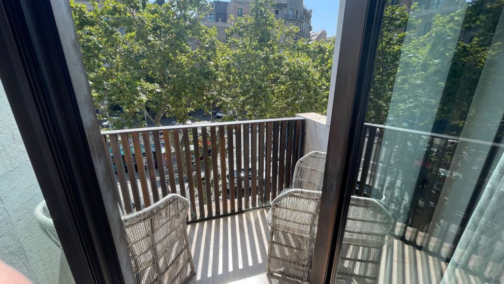 Mandarin Oriental Barcelona Zimmer Balkon