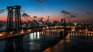 NewYorkSkylineNacht