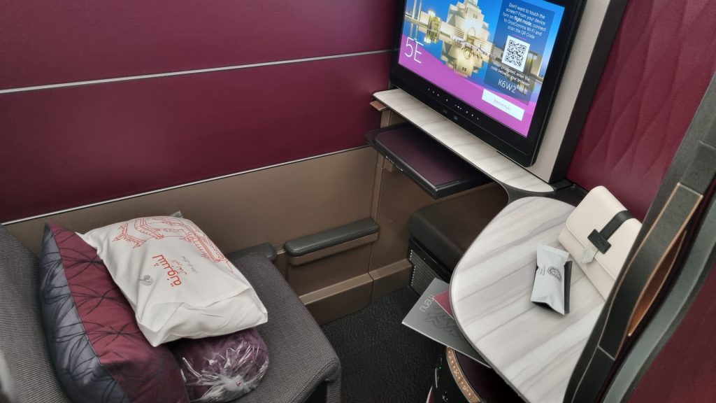 Qatar Airways QSuite - Sitze 5E