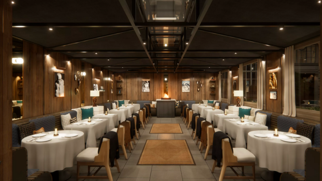 Rosewood London Chalet Dinner