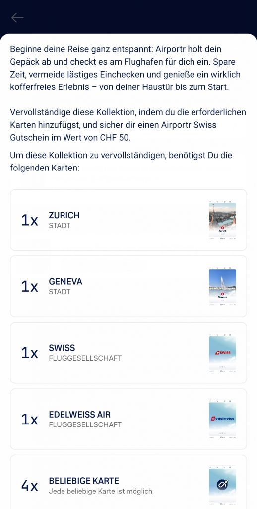 Schweizer Leichtigkeit 2 Uptrip