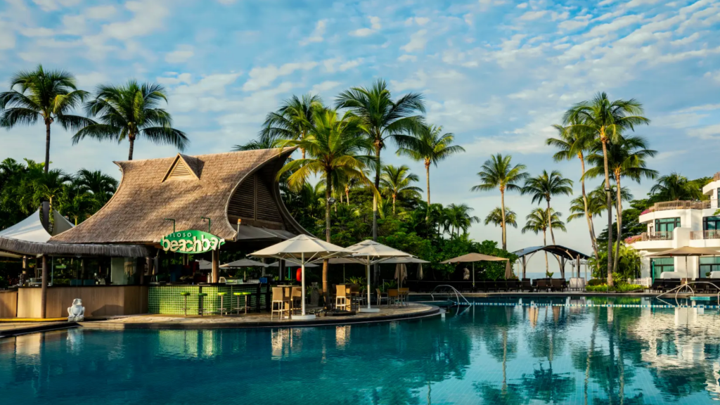 Shangri La Rasa Sentosa Resort Singapur Siloso Beach Bar