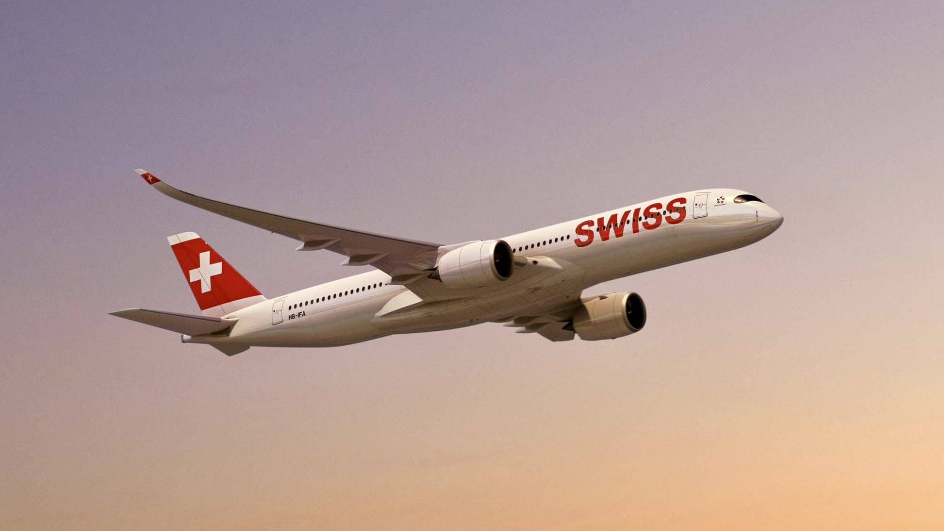 Swiss Airbus A350 Front