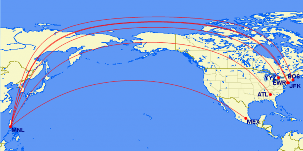 Ultralangstrecken Philippine Airlines