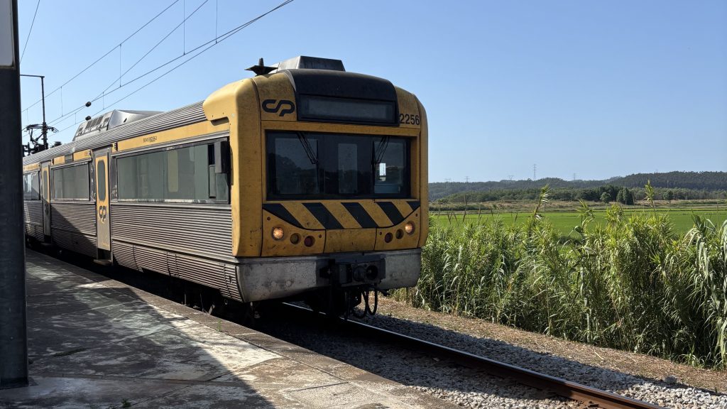 Zugfahrt Portugal