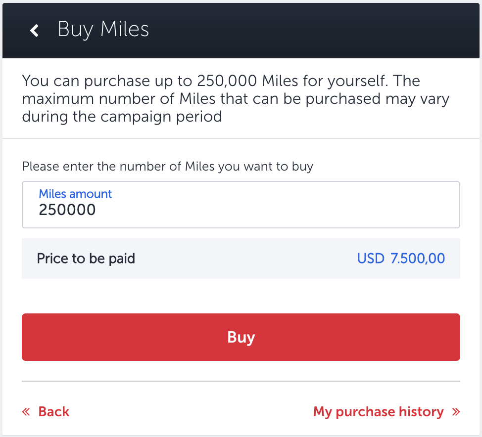 Meilenkauf Miles&Smiles