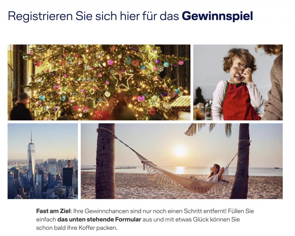 Gewinnspiel Miles & More