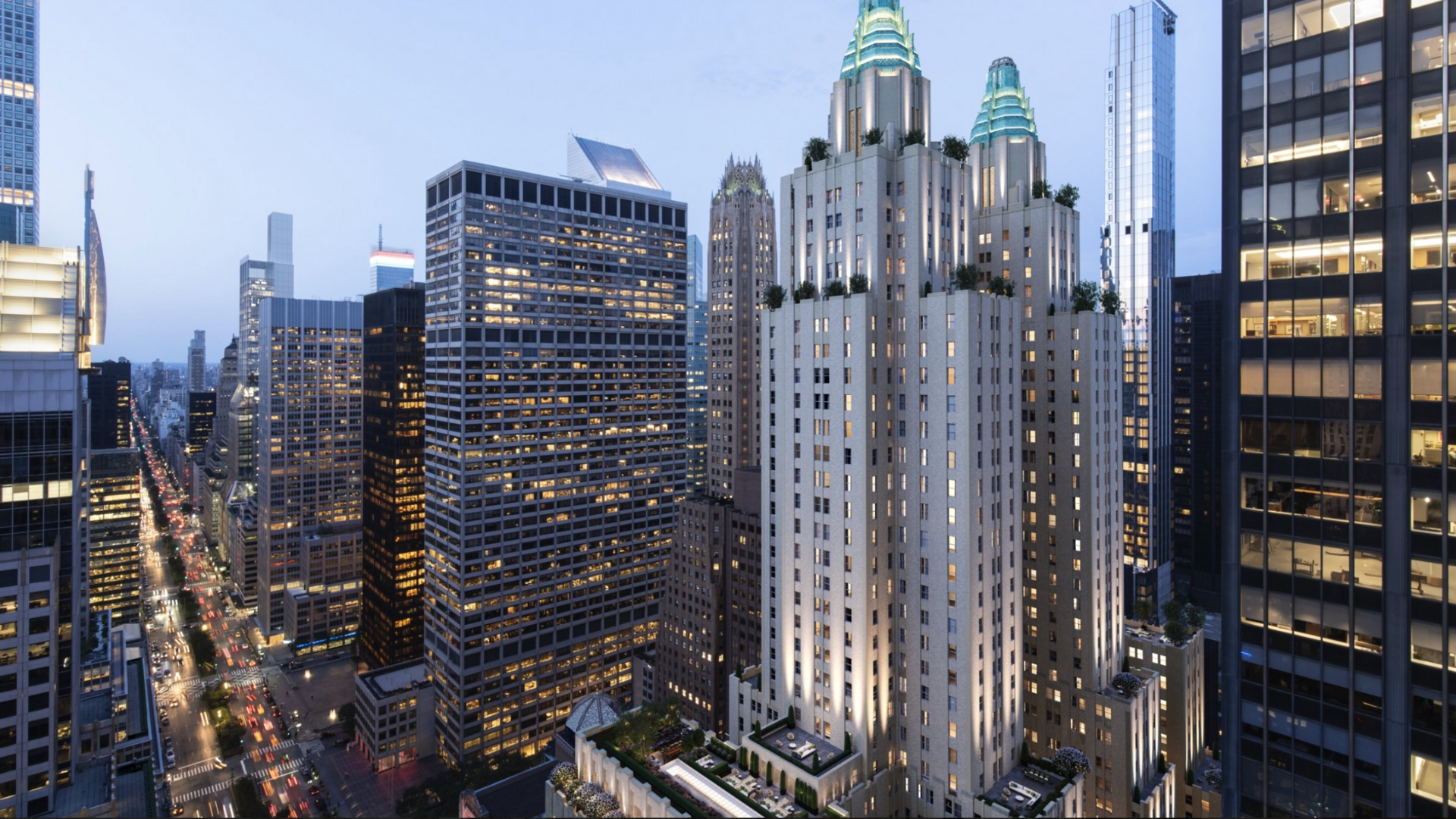 Waldorf Astoria New York Suite Aussenansicht