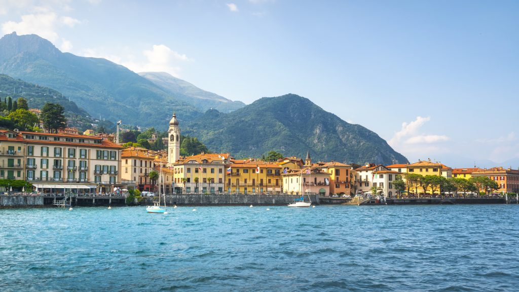 Menaggio Town In Lake Como. Italy, Europe.