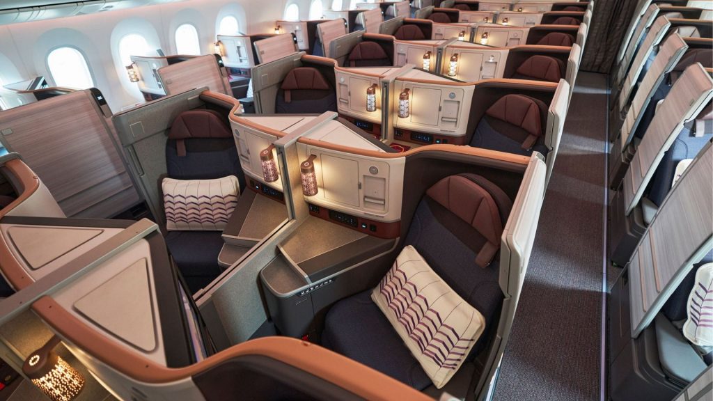 Air India B787 9 Business Class