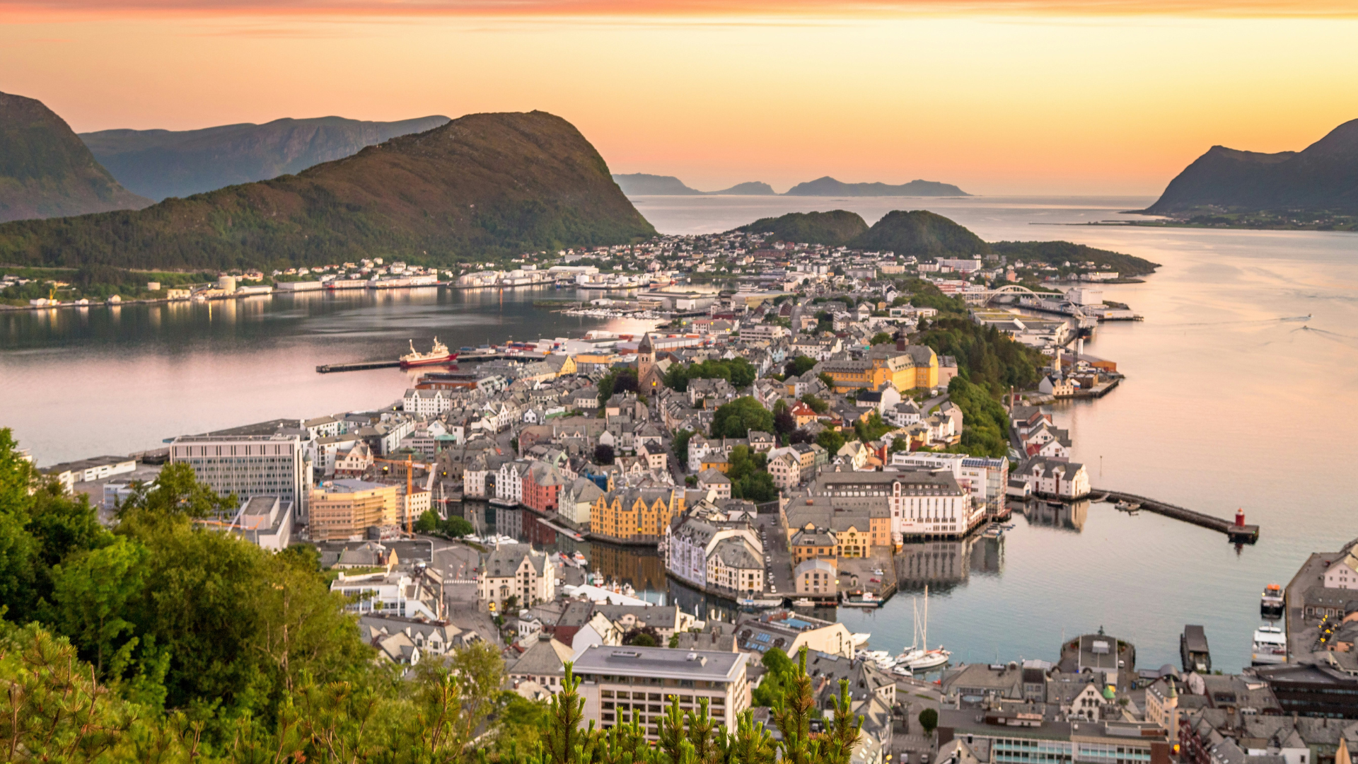 Alesund Norwegen