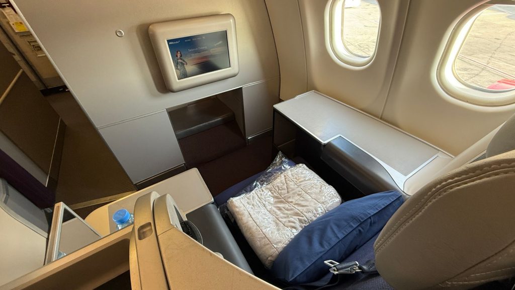 Malaysia Airlines Business Class Airbus A330-300 - Ausstattung Fenstersitz