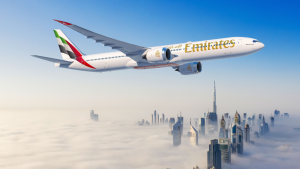 Emirates Boeing 777-9 Wolkenkratzer
