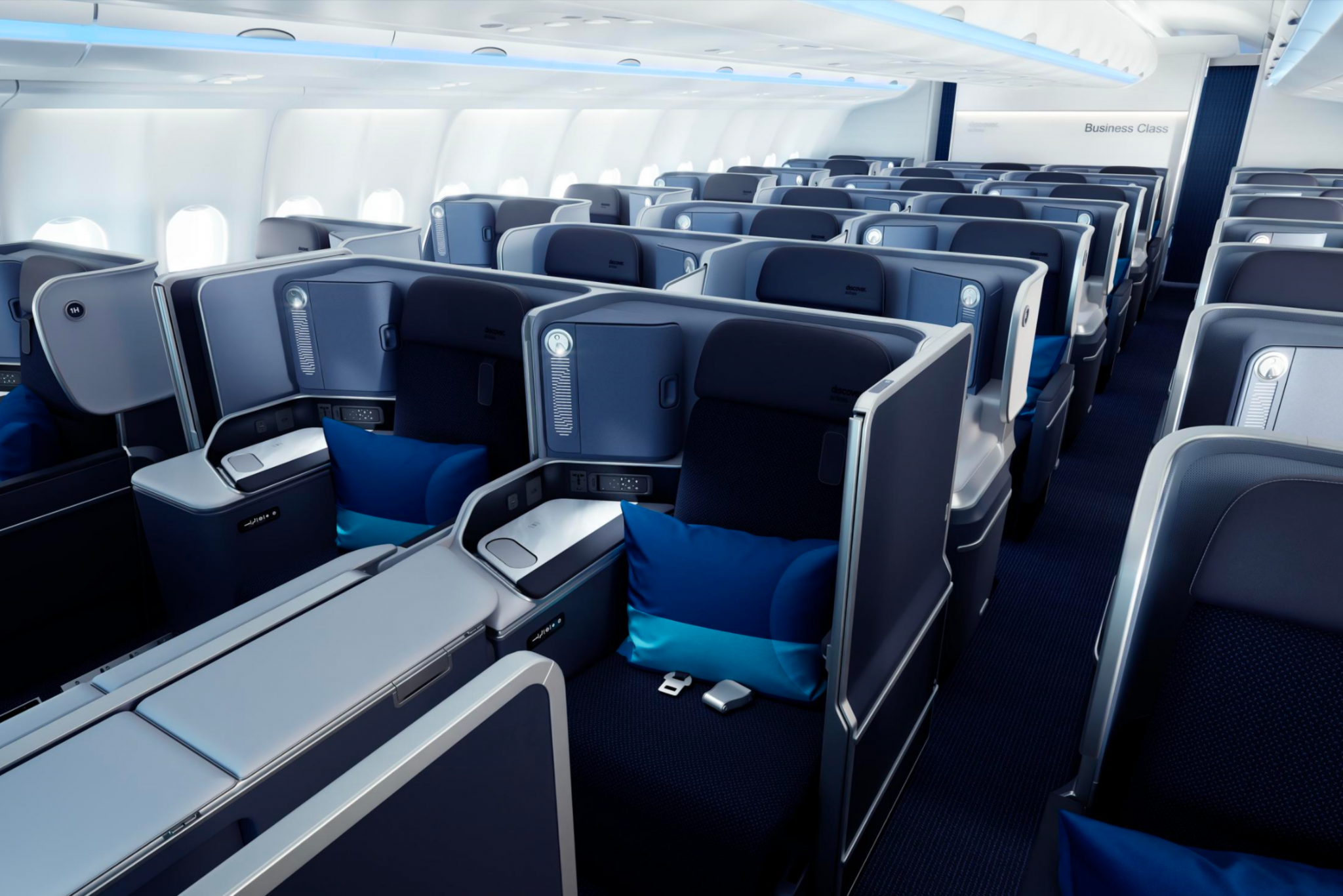Discover Airlines Business Class A330 300