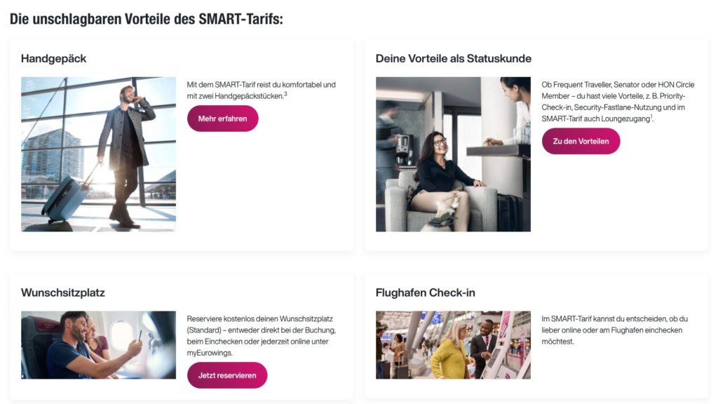 Eurowings SMART Tarif