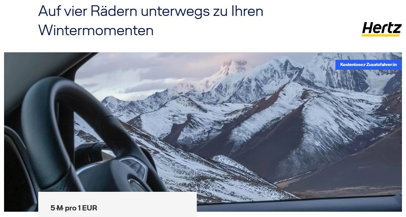 Hertz Miles More Januar 2026