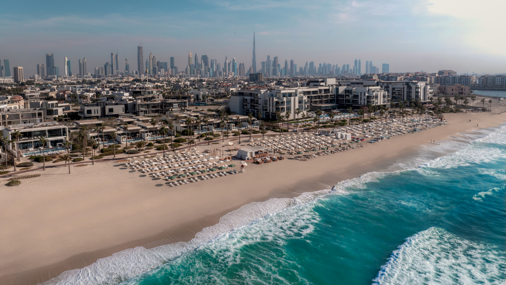 Nikki Beach Resort Dubai View