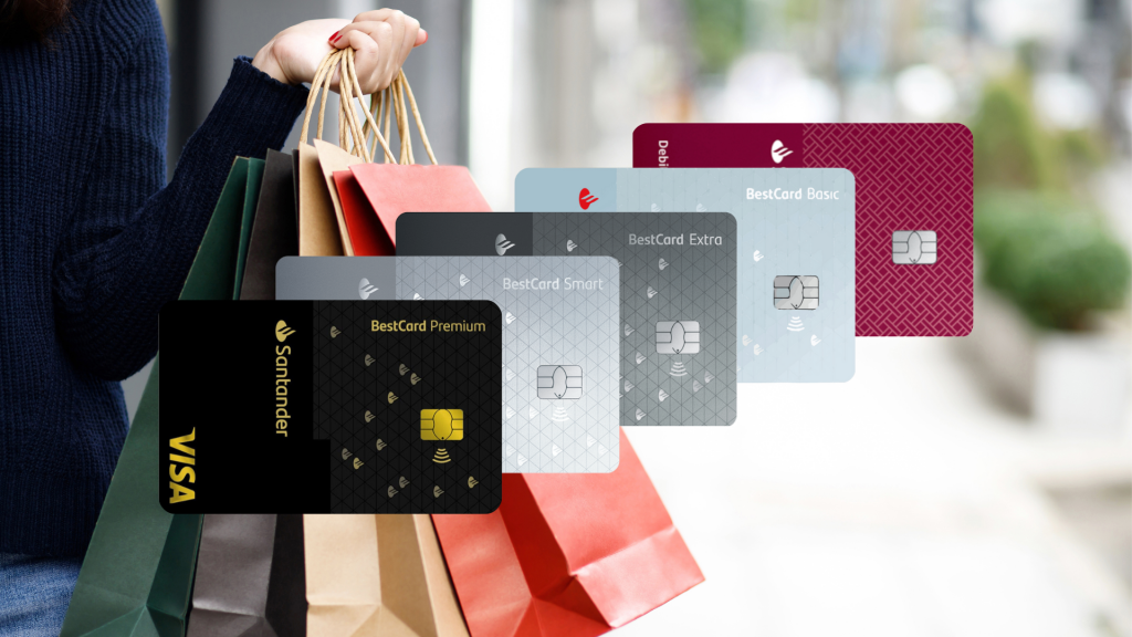 Santander Kreditkarten Einkaufen