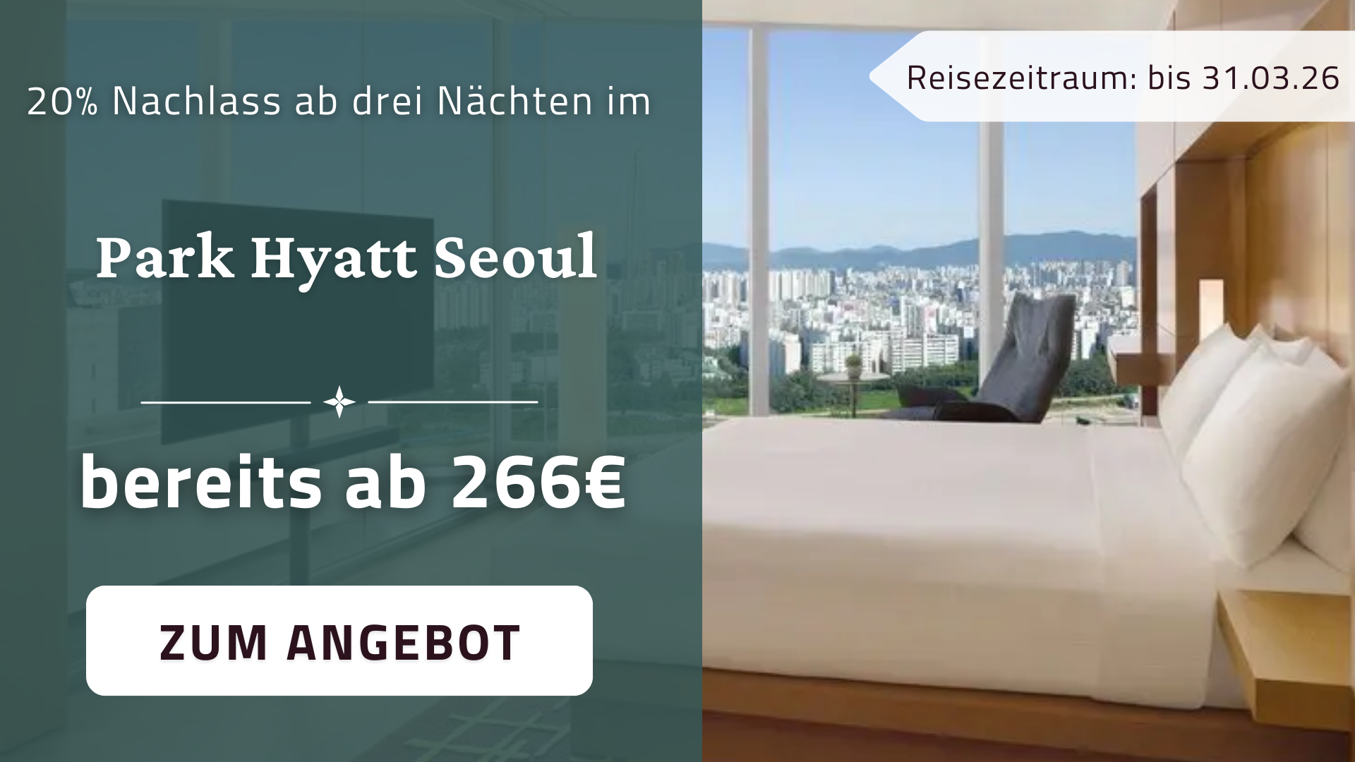 Skyline von Seoul in Südkorea