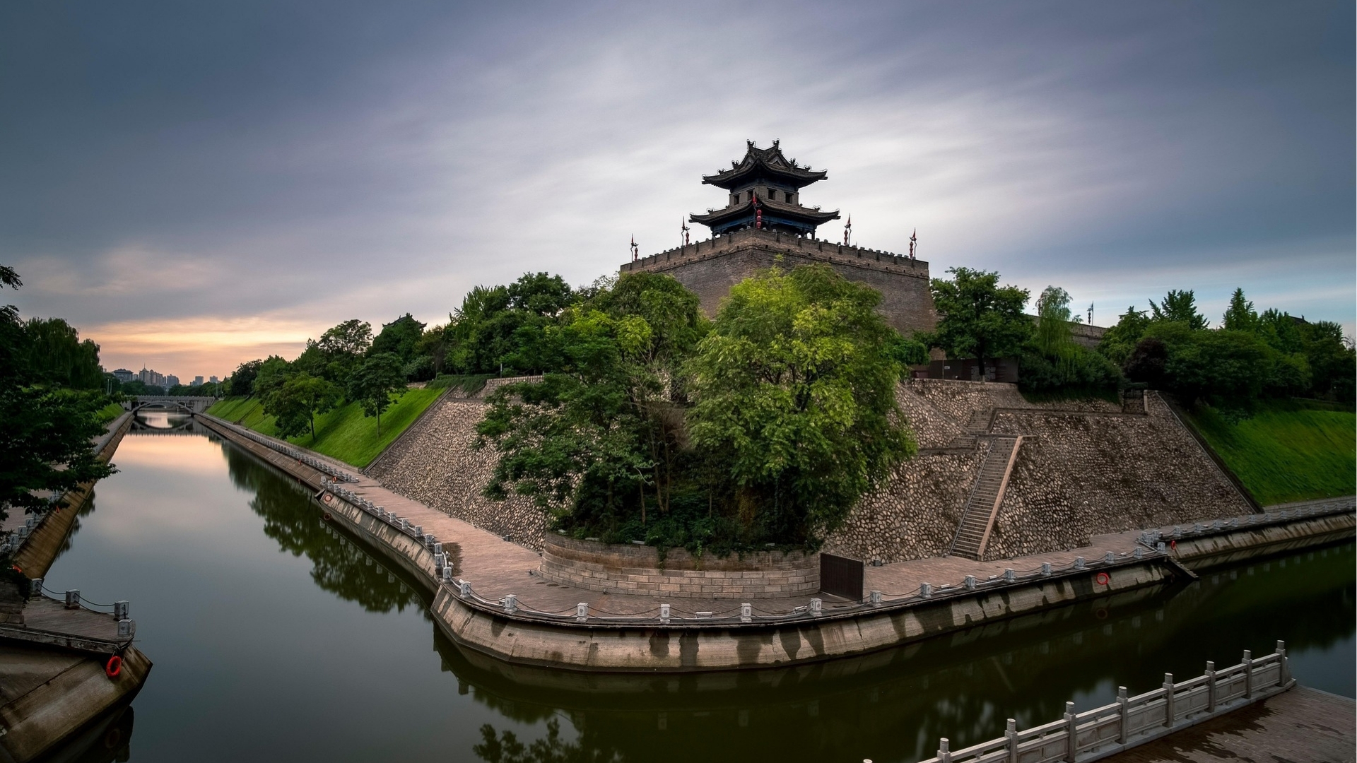 City Wall Xian China