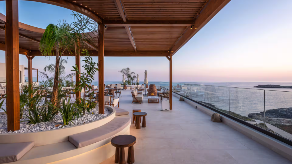 Hilton Chania Resort Terrace Sunrise