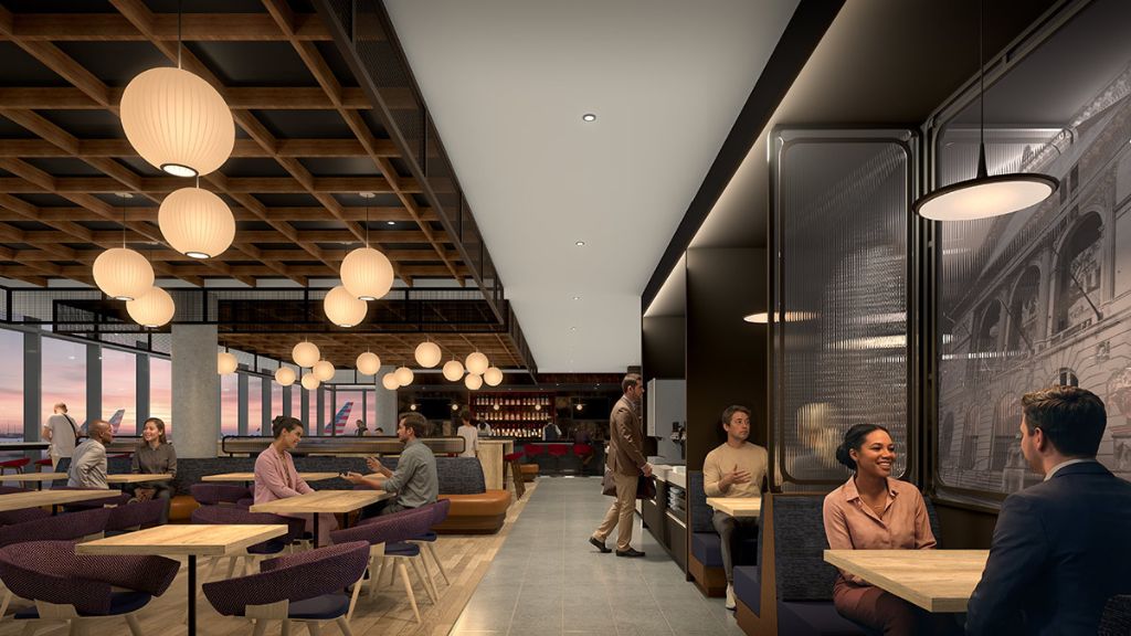 American Airlines Admirals Club Lounge Chicago