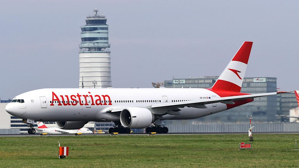 Austrian Airliens Boeing 777 200 ER
