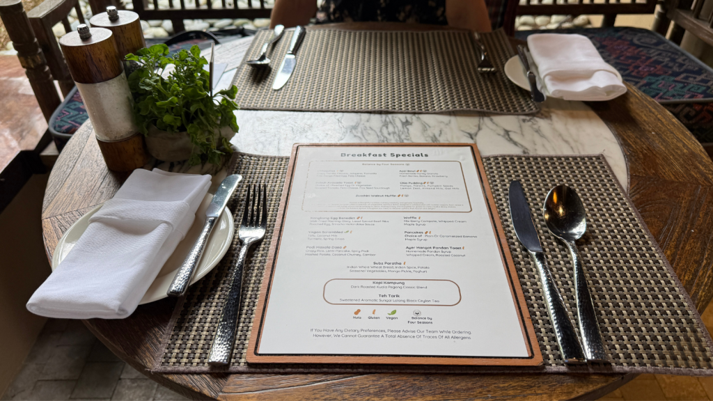 Four Seasons Resort Langkawi Breakfast