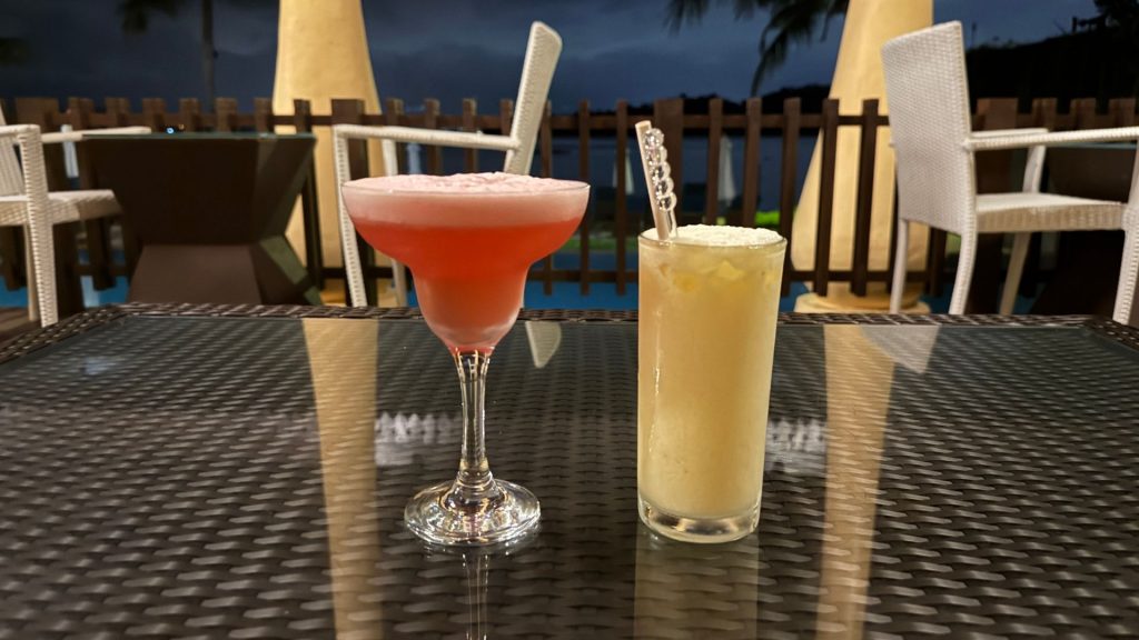 Gaya Island Resort Kota Kinabalu Abendessen Cocktail