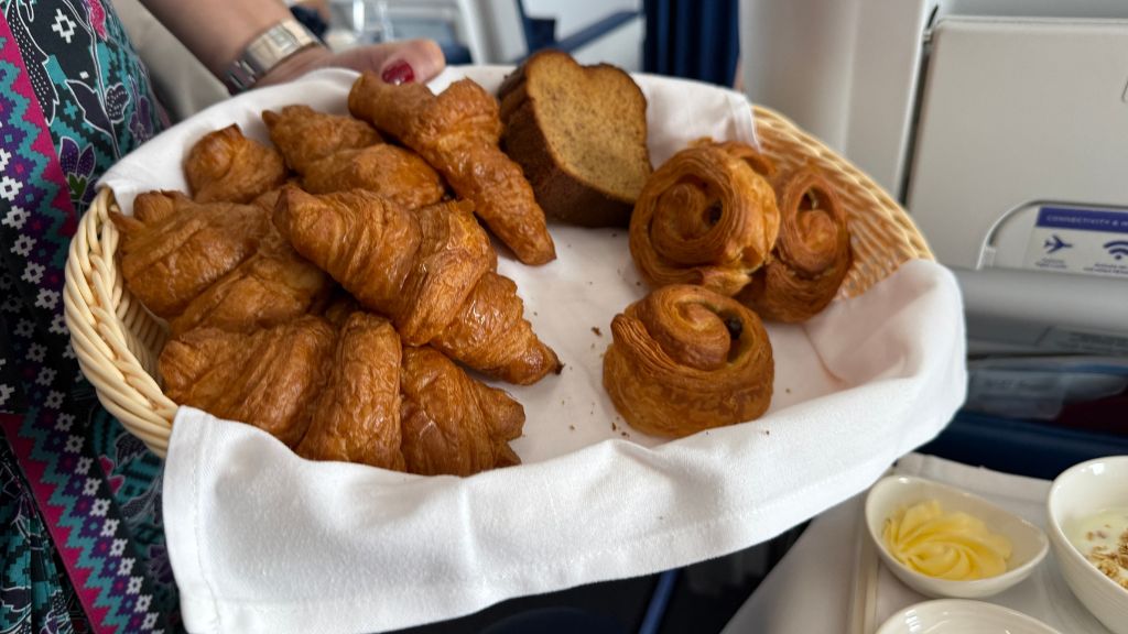 Malaysia Airlines Business Class Crossaints