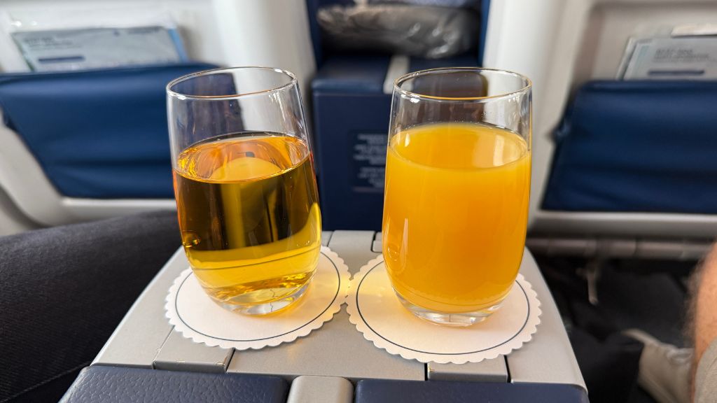 Malaysia Airlines Business Class Getraenke