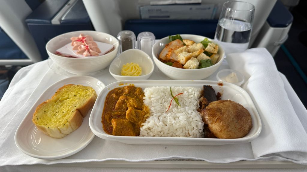 Malaysia Airlines Business Class Menue (3)