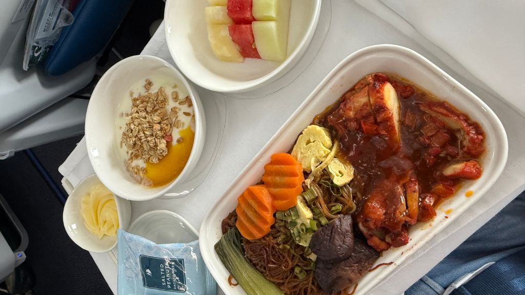 Malaysia Airlines Business Class Menue (4)