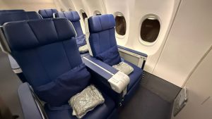 Malaysia Airlines Business Class Sitz