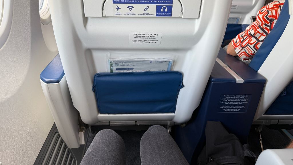 Malaysia Airlines Business Class Sitz Tasche (1)