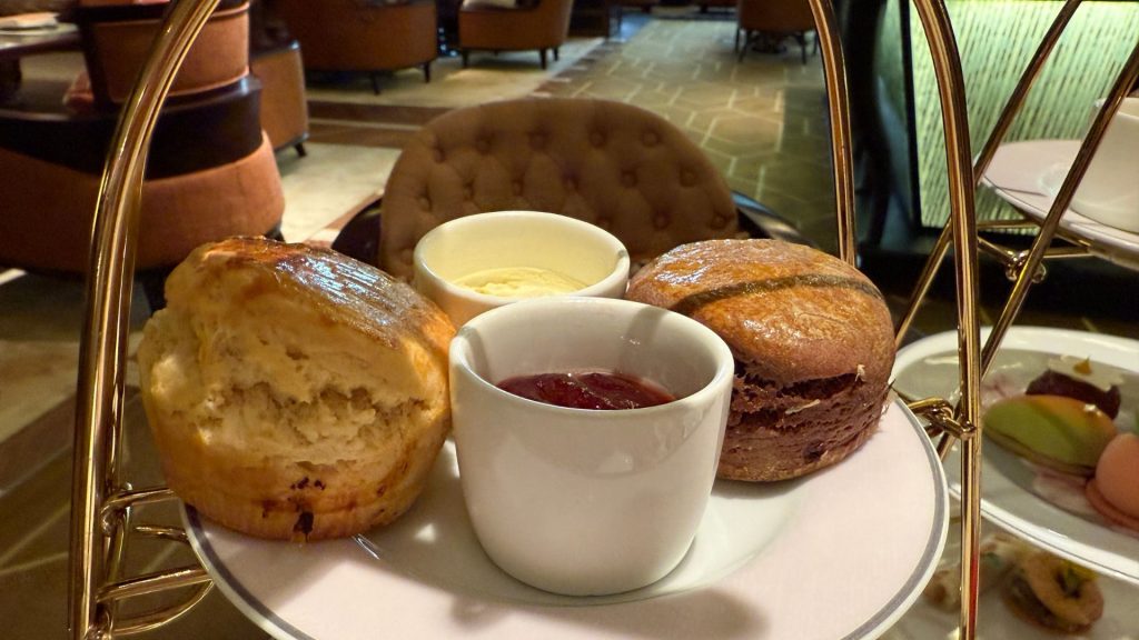 Mandarin Oriental Kuala Lumpur Afternoon Tea Scones