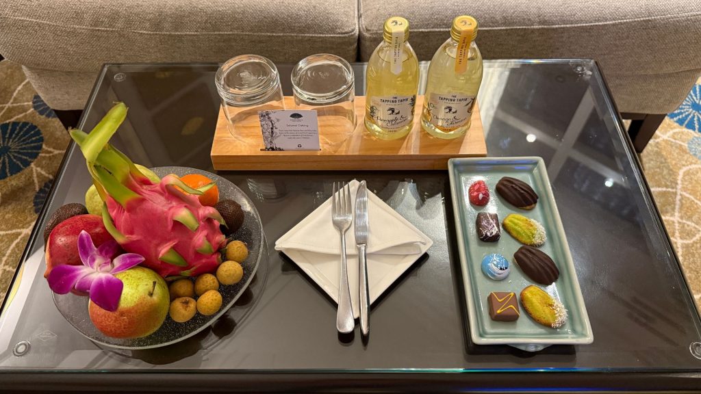 Mandarin Oriental Kuala Lumpur Willkommensgeschenk