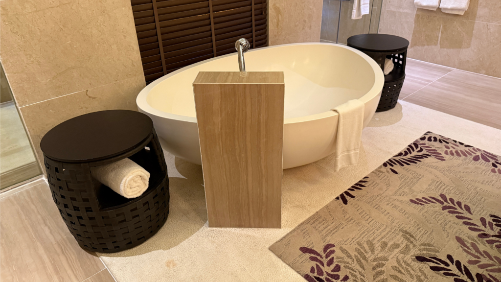 Mulu Marriott Resort Badezimmer