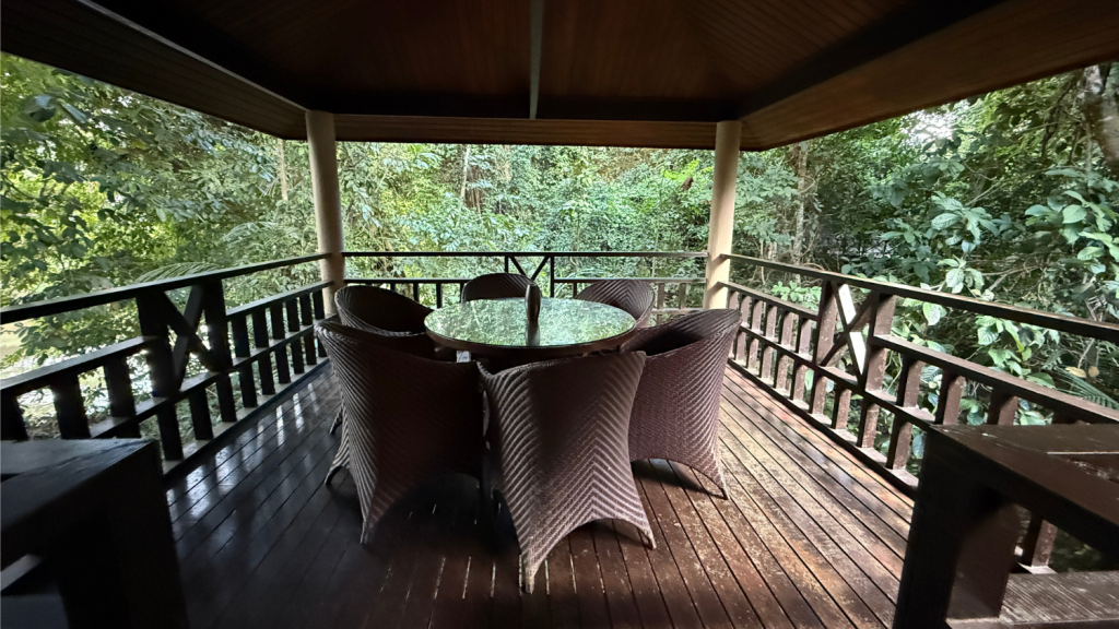 Mulu Marriott Resort Balkon
