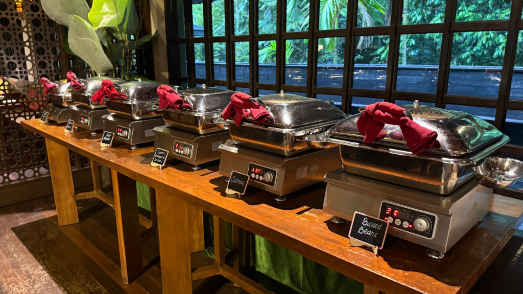 Mulu Marriott Resort Fruehstueck