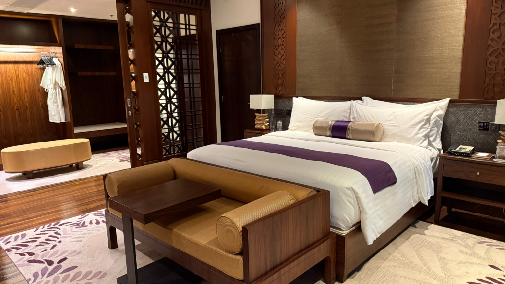 Mulu Marriott Resort Schlafzimmer