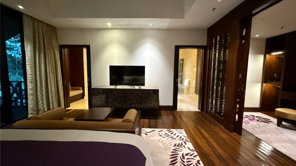 Mulu Marriott Resort Schlafzimmer