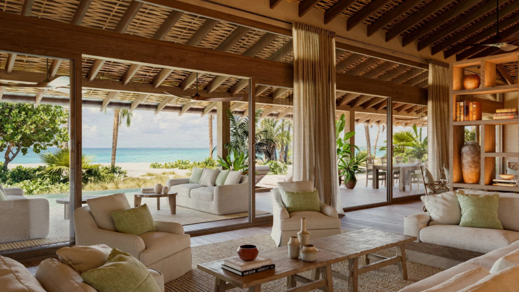 Nobu Beach In Barbuda Livingroom
