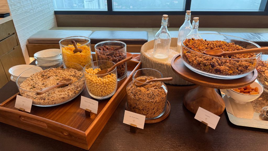 Park Hyatt Kuala Lumpur Fruehstueck Muesli
