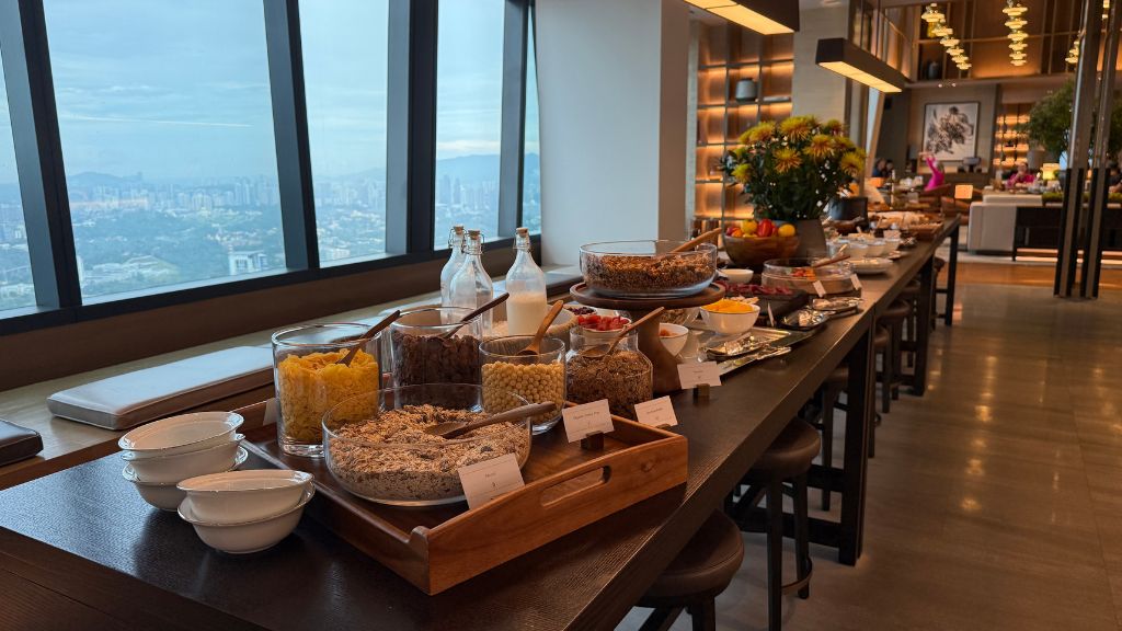 Park Hyatt Kuala Lumpur Fruehstueck