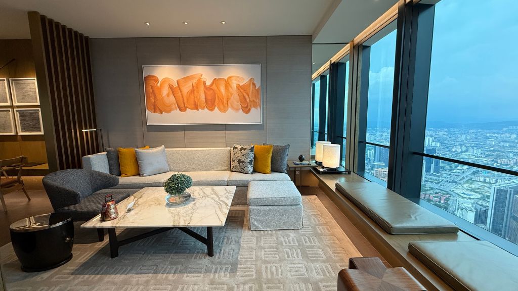 Park Hyatt Kuala Lumpur Suite Lounge