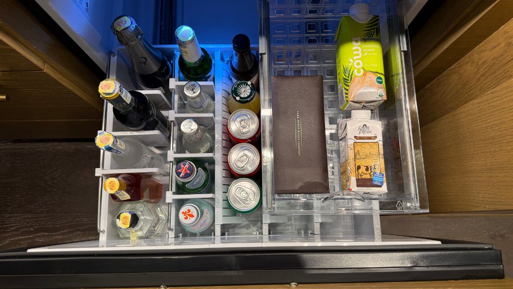 Park Hyatt Kuala Lumpur Suite Minibar