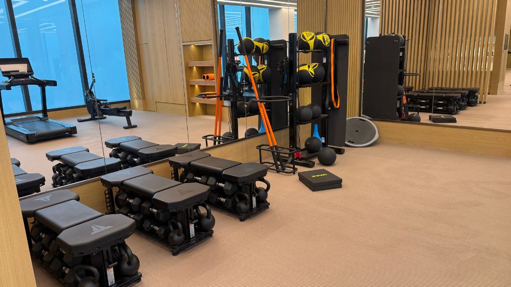 Park Hyatt Kuala Lumpur Wellness Fittnessraum Hantel