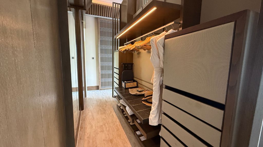 The Ritz Carlton Langkawi Villa Ankleidezimmer